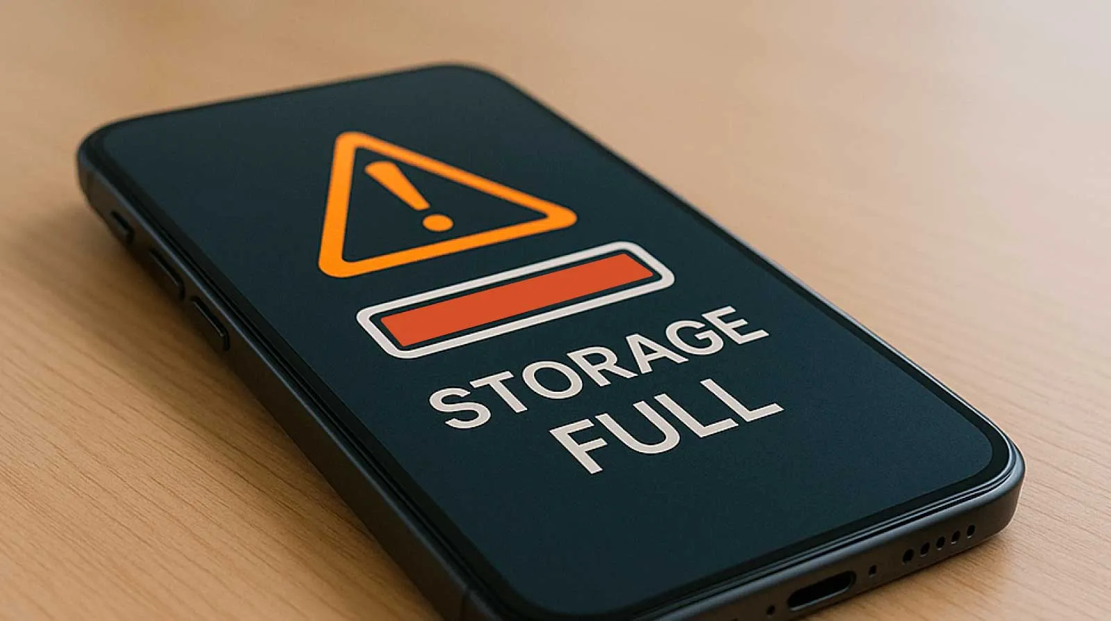 Mobile internal memory is full